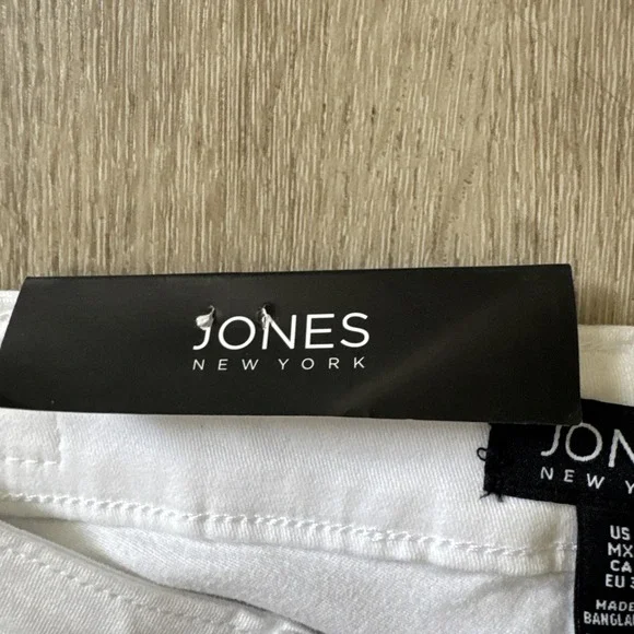 Jones New York Ankle White Skinny Jeans Size 2/26 Sculpt Shape Denim‎ Lexington - Picture 14 of 16